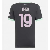 Billiga AC Milan Theo Hernandez #19 Tredje fotbollskläder Dam 2024-25 Kortärmad